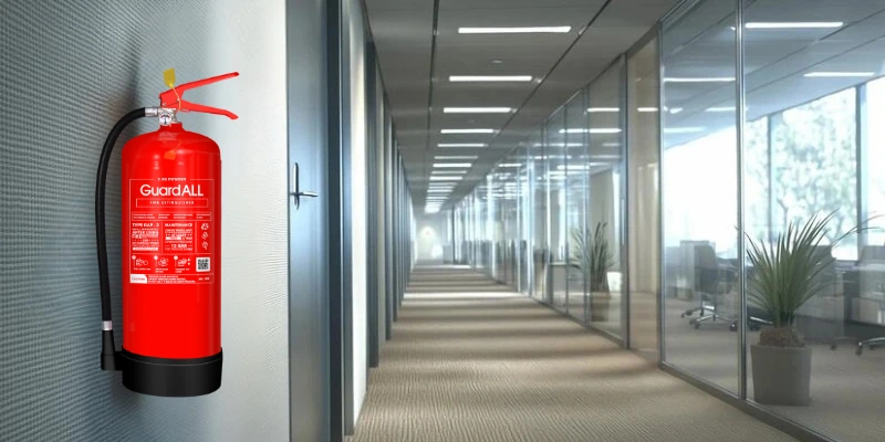 Fire extinguisher.