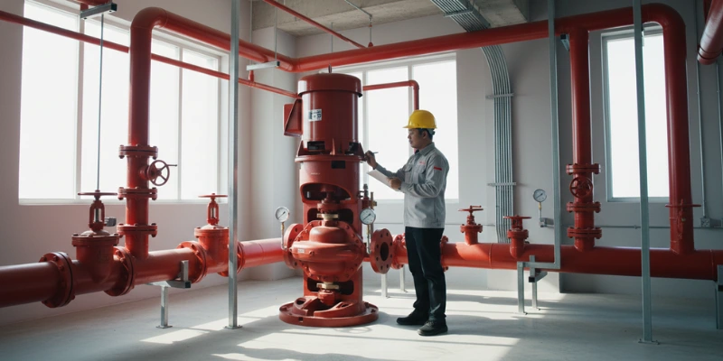Peraturan tentang sistem fire hydrant.