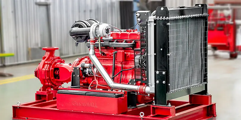 pompa hydrant diesel spesifikasi standar internasional