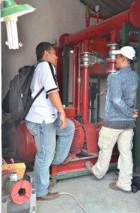 Pekerjaan ME Fire hydrant