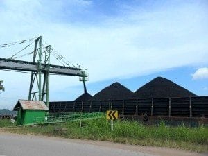 Proteksi kebakaran untuk penampungan batu bara