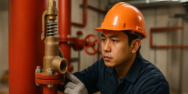 Cara kerja safety valve dan perawatannya.
