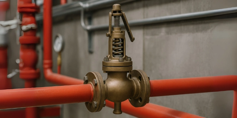Perbedaan dengan relief valve.