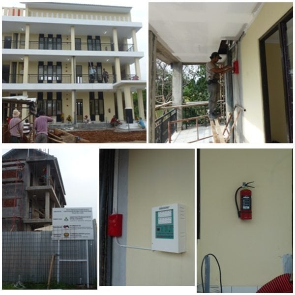 Proyek Fire Alarm Rusunawa