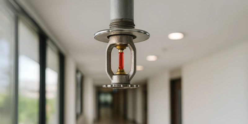 Warna glass bulb pada head sprinkler dan perbedaan fungsi.