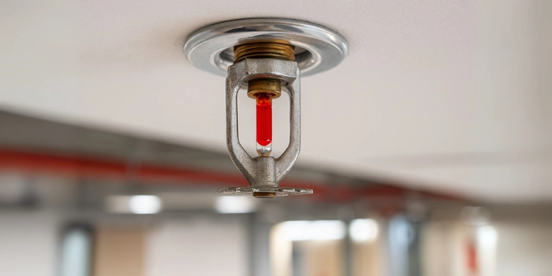 Warna glass bulb pada head sprinkler untuk apa.