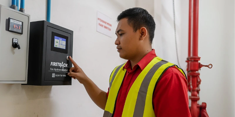 Panel kontrol pompa hydrant dan fungsinya.