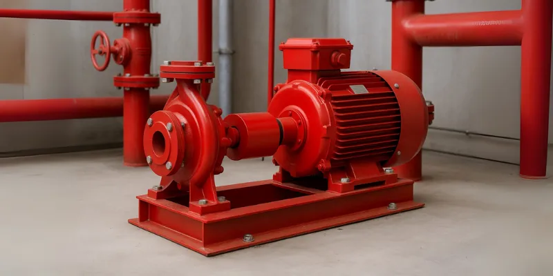 Ebara horizontal split case pump.