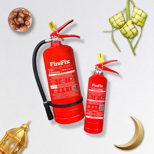 Paket Mudik Aman! APAR 3 Kg + APAR Mobil 0,5K Kg - Lindungi Rumah Saat Memasak & Mobil Saat Perjalanan?Mudik