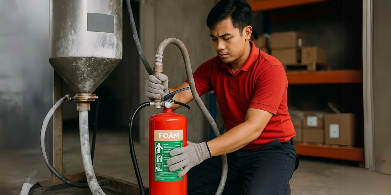 Harga refill APAR foam.