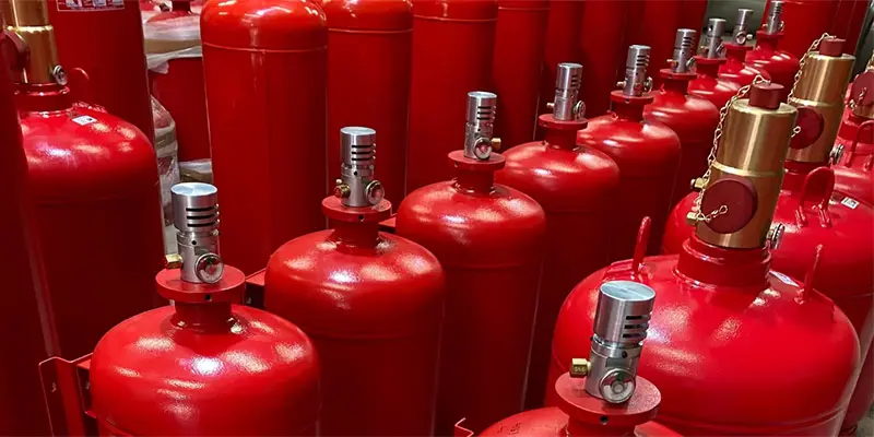 FM200 fire suppression system untuk data center sertifikasi FM Global