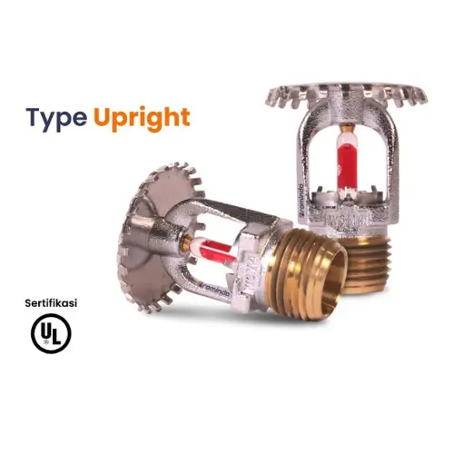 head sprinkler upright material tahan lama
