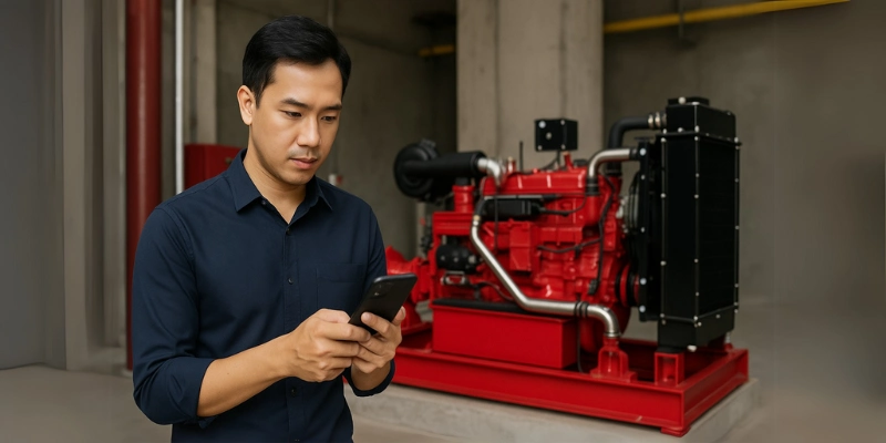 Pompa hydrant 750 GPM.
