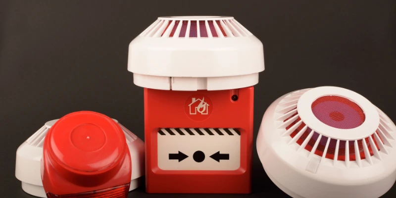Fire alarm Hooseki dan komponennya.