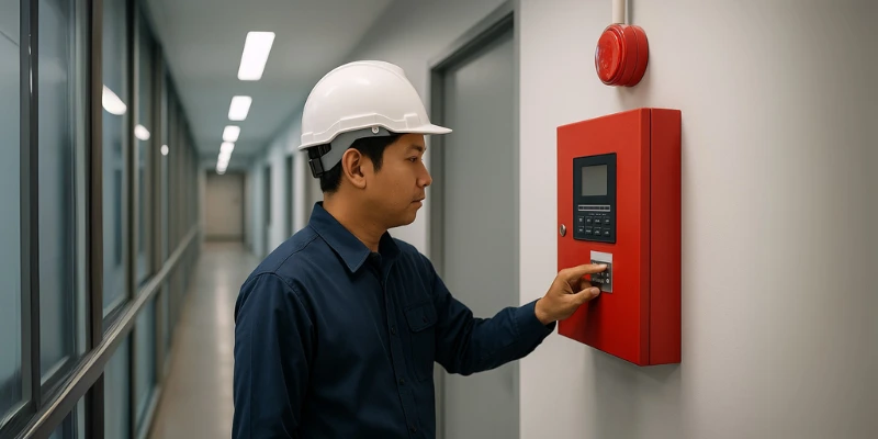 Fire alarm.
