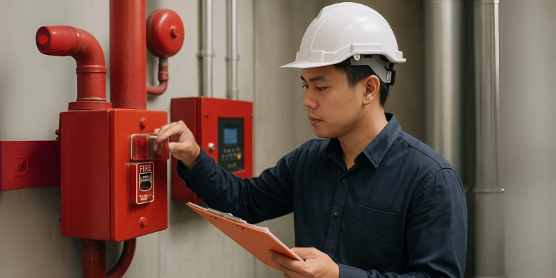 Instalasi GreCon Spark Detector.
