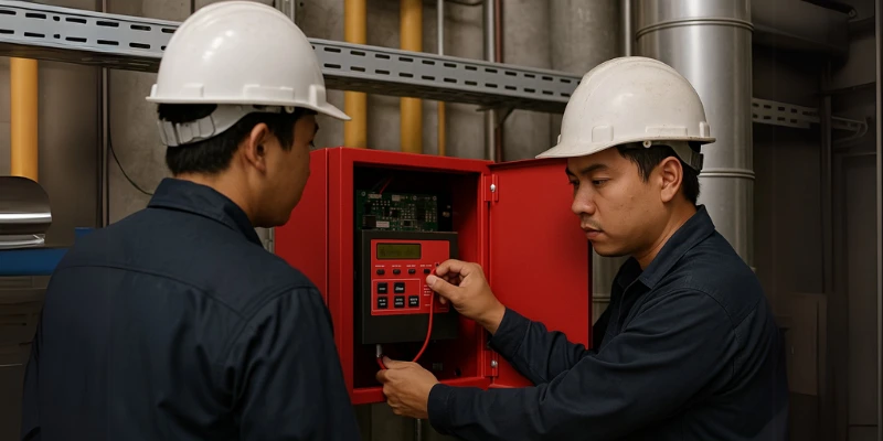Sistem pemadam api percikan api kontraktor terbaik.