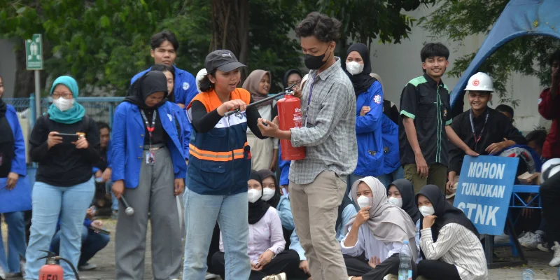 Fire drill training UDINUS.