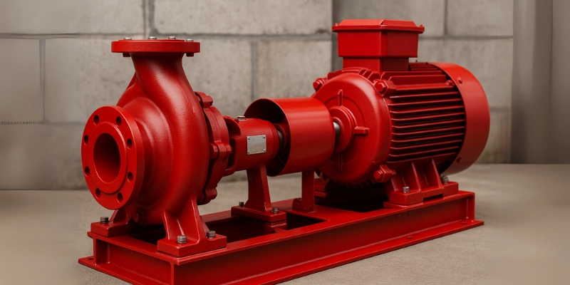 Pompa hydrant elektrik.