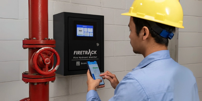 Aplikasi fire pump elektrik FireTrack.