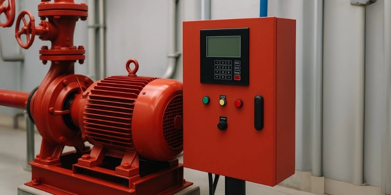 Harga electric pump 500 GPM Ebara integrasi panel.