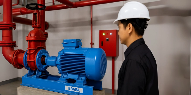 Harga electric pump 500 GPM Ebara.