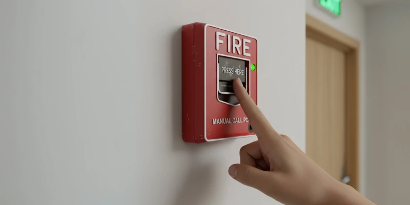 Manual call point.