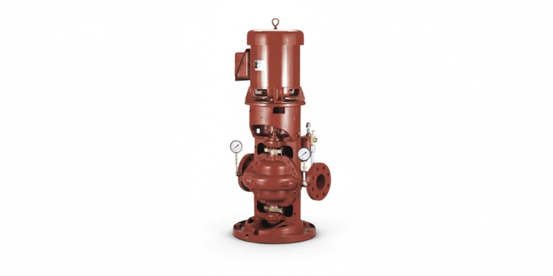 Vertical split case fire pump spesifikasi lengkap.