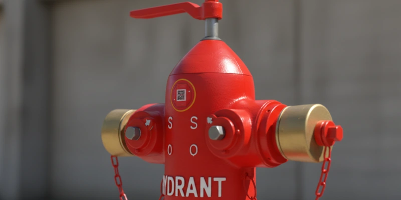 Aksesoris fire hydrant gedung.