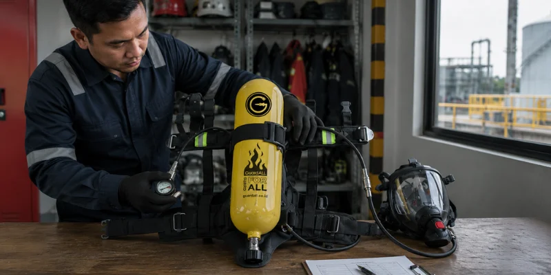 Perawatan SCBA checklist lengkap.