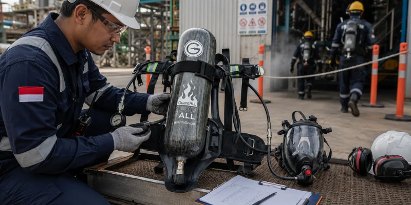 Standar SCBA untuk industri.